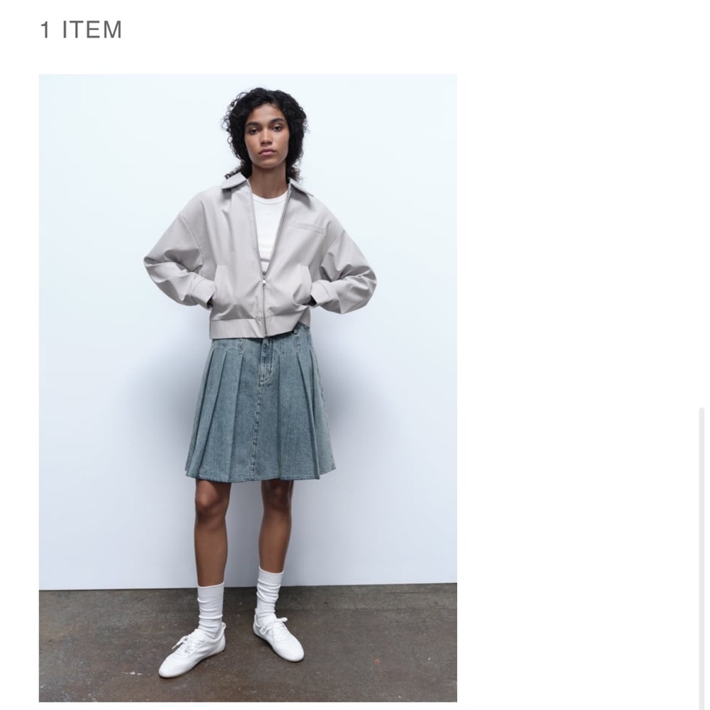 Zara Denim Skirt